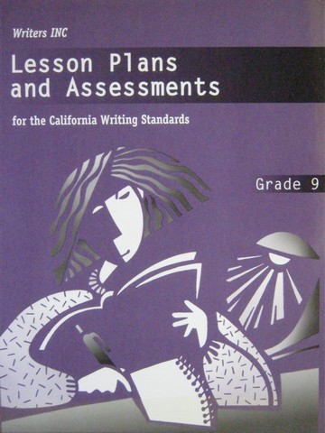 (image for) Writers Inc 9 Lesson Plans & Assessments (CA)(P)