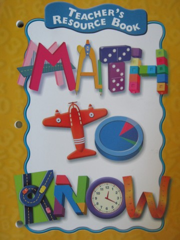 (image for) Math to Know Teacher's Resource Book (TE)(P) by Mary Cavanagh