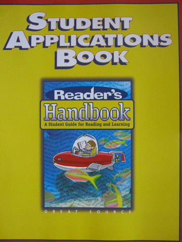 (image for) Reader's Handbook 4 Student Applications Book (P) by Robb, Richek, & Spandel