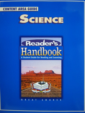 (image for) Reader's Handbook Science Content Area Guide (TE)(P) - Click Image to Close