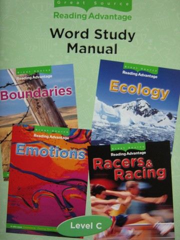(image for) Reading Advantage C Word Study Manual (P) by Joan Kindig