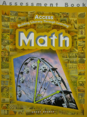 (image for) Access Math Assessment Book (P) by Duran, Gusman, & Shefelbine