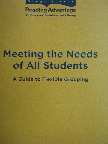 (image for) Reading Advantage Meeting the Needs of All Students (P) by Robb