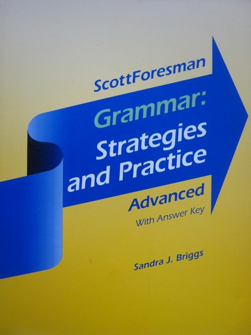 (image for) Grammar Strategies & Practice Advanced with Answer Key (P)