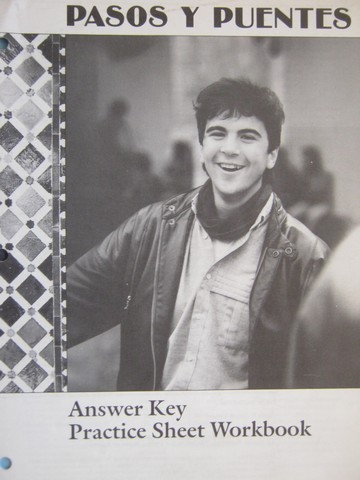 (image for) Pasos y puentes Practice Sheet Workbook Answer Key (P)