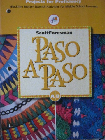 (image for) Paso a Paso A/B Projects for Proficiency (P) by Barnett & Wells