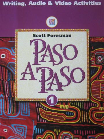 (image for) Paso A Paso 1 Writing Audio & Video Activities (P) by Darias, Boyles, & de Lopez