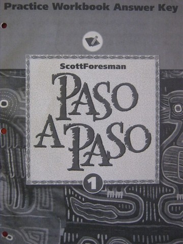 (image for) Paso A Paso 1 Practice Workbook Answer Key (P)