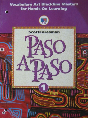 (image for) Paso a Paso 1 Vocabulary Art BLM for Hands-On Learning (P)
