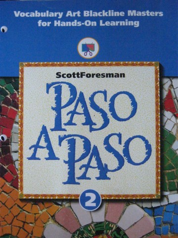 (image for) Paso a Paso 2 Vocabulary Art BLM for Hands-On Learning (P)