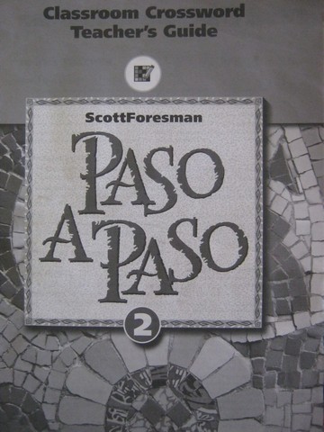 (image for) Paso A Paso 2 Classroom Crossword TG (TE)(P) by Kathleen Zippler