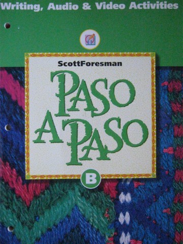 (image for) Paso A Paso B Writing Audio & Video Activities (P) by Minet,