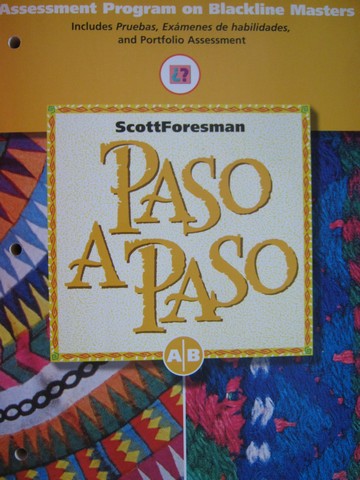 (image for) Paso A Paso A/B Assessment Program on BLM (P) by LouisCarrillo