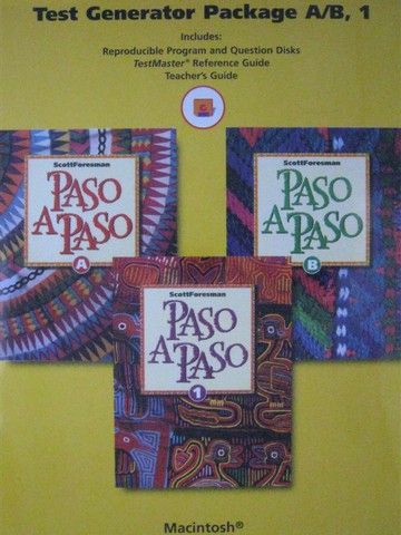 (image for) Paso A Paso A/B, 1 Test Generator Package Mac Version (Binder)