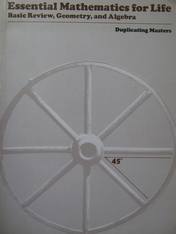 (image for) Essential Mathematics for Life Duplicating Masters (P)