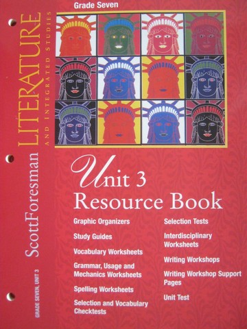 (image for) Literature & Integrated Studies 7 Unit 3 Resource Book (P)