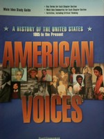(image for) American Voices Main Idea Study Guide (P) by Black, Gerhart