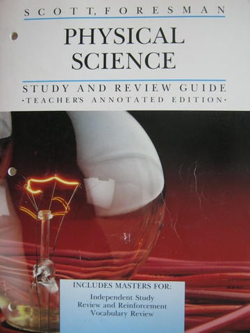 (image for) Scott Foresman Physical Science Study & Review Guide TAE (TE)(P)