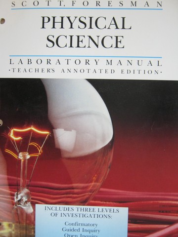 (image for) Scott Foresman Physical Science Laboratory Manual TAE (TE)(P)