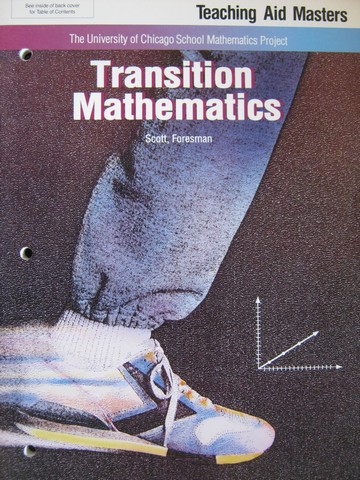 (image for) UCSMP Transition Mathematics Teaching Aid Masters (P)