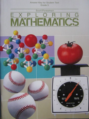 (image for) Exploring Mathematics 5 Answer Key for Student Text (P)