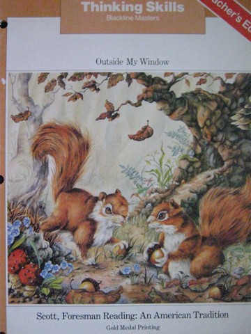 (image for) Reading 3 Outside My Window Thinking Skills BLM TE (TE)(P)