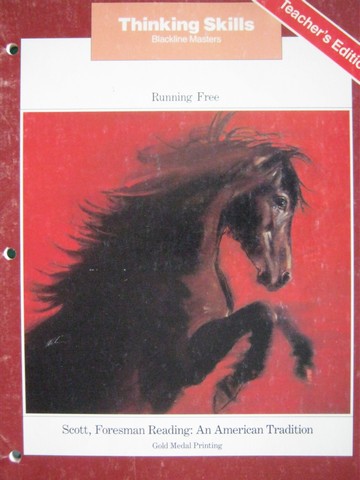 (image for) Reading 9 Running Free Thinking Skills BLM TE (TE)(P)