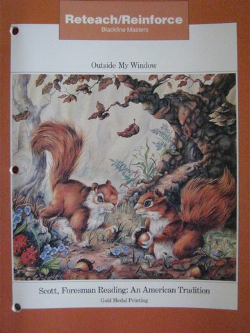 (image for) Reading 3 Outside My Window Reteach/Reinforce BLM (P)