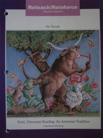 (image for) Reading 8 On Parade Reteach/Reinforce BLM (P) by Allington,