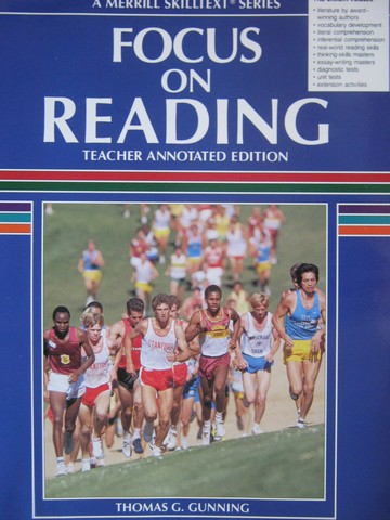 (image for) Focus on Reading Level 3 TAE (TE)(P) by Thomas G Gunning