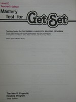 (image for) Get Set Mastery Test TE (TE)(P) by VanBlaricom & Katzenmeyer