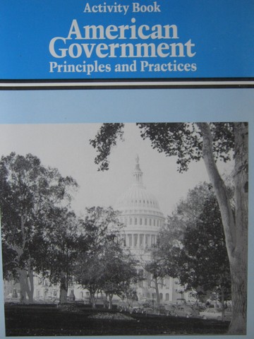 (image for) American Government Principles & Practices Activity Book (P)