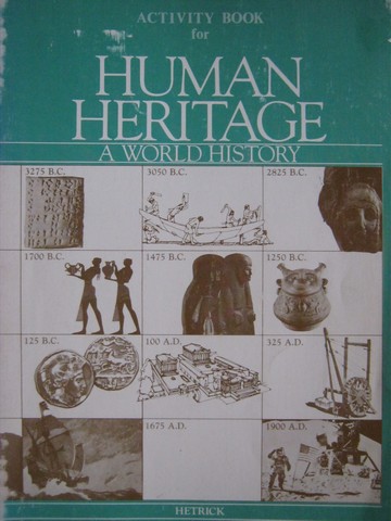 (image for) Human Heritage Activity Book (P) by Rosemary B Hetrick