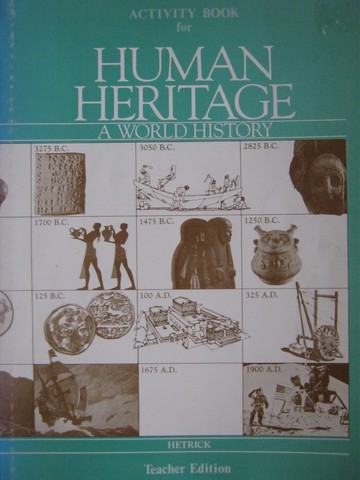 (image for) Human Heritage Activity Book TE (TE)(P) by Rosemary B Hetrick