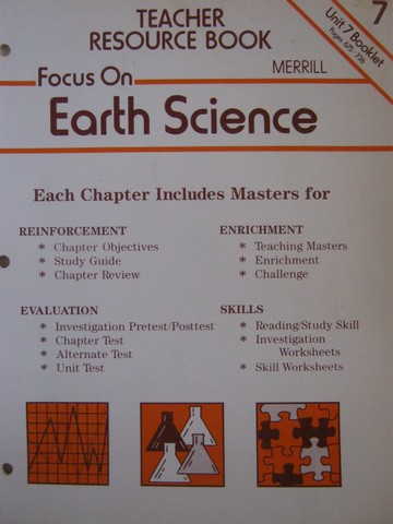 (image for) Focus on Earth Science Teacher Resource Book 7 (TE)(P)