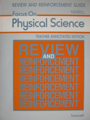 (image for) Focus on Physical Science Review & Reinforcement Guide (TE)(P)