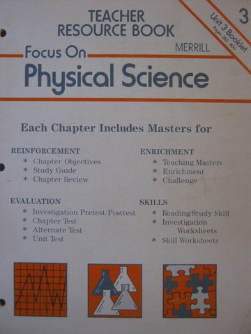 (image for) Focus on Physical Science Teacher Resource Book 3 (TE)(P)