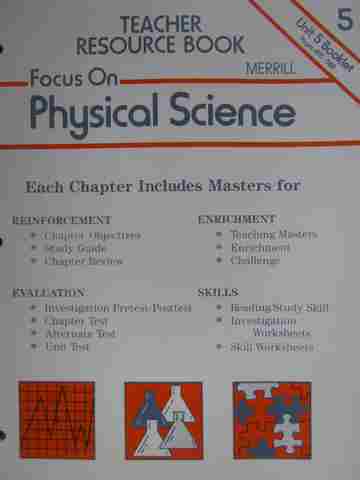 (image for) Focus on Physical Science Teacher Resource Book 5 (TE)(P)