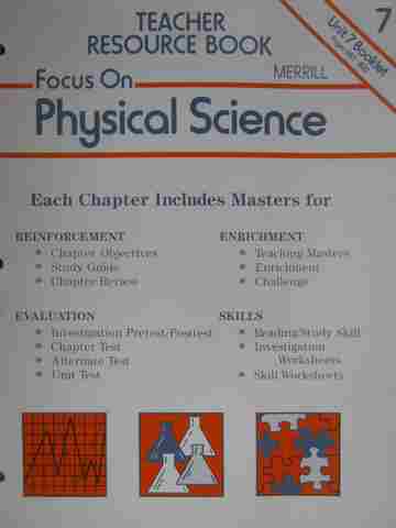 (image for) Focus on Physical Science Teacher Resource Book 7 (TE)(P)
