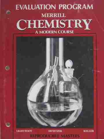 (image for) Chemistry A Modern Course Evaluation Program (P) by Lightfoot,