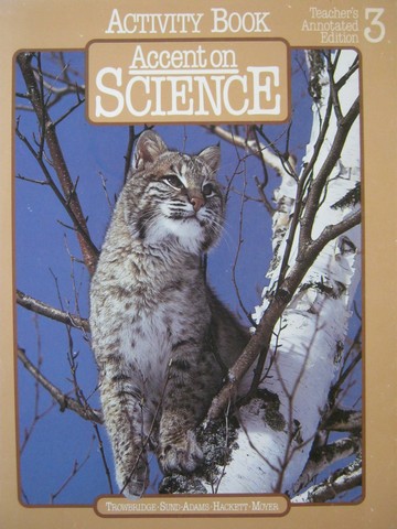 Accent on Science 3 Activity Book TAE (TE)(P) by Trowbridge, (image for) Accent on Science 3 Activity Book TAE (TE)(P) by Trowbridge,
