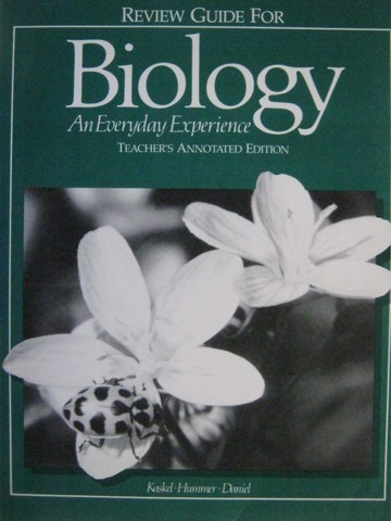 (image for) Biology An Everyday Experience Review Guide TAE (TE)(P)