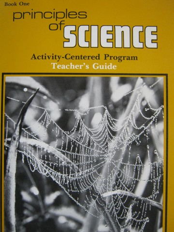 (image for) Principles of Science Book 1 TG (TE)(P) by Albert Kaskel