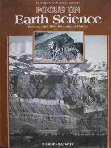 (image for) Focus on Earth Science Review & Reinforcement Guide (TE)(P)