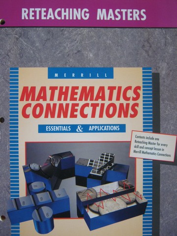 (image for) Merrill Mathematics Connections Reteaching Masters (P)