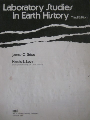 (image for) Laboratory Studies in Earth History 3rd Edition (Spiral)