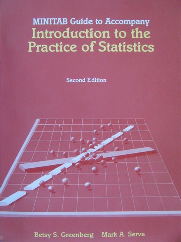 (image for) Introduction to the Practice of Statistics 2e MiniTab Guide (P)