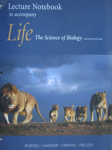 (image for) Life the Science of Biology 7th Edition Lecture Notebook (P)