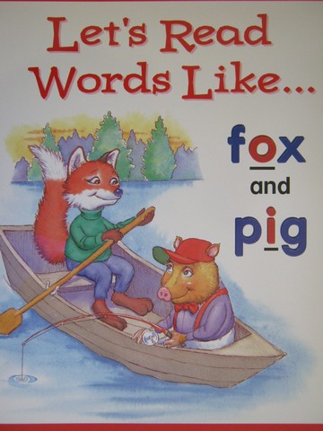 (image for) Phonics & Friends Level B Let's Read Words Like Fox (P)(Big)