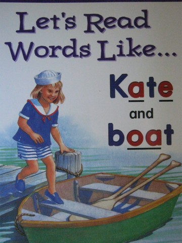 (image for) Phonics & Friends Level C Let's Read Words Like Kate (P)(Big)